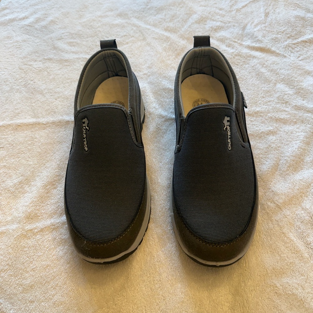 Skechers Charcoal Slip-On Sneakers